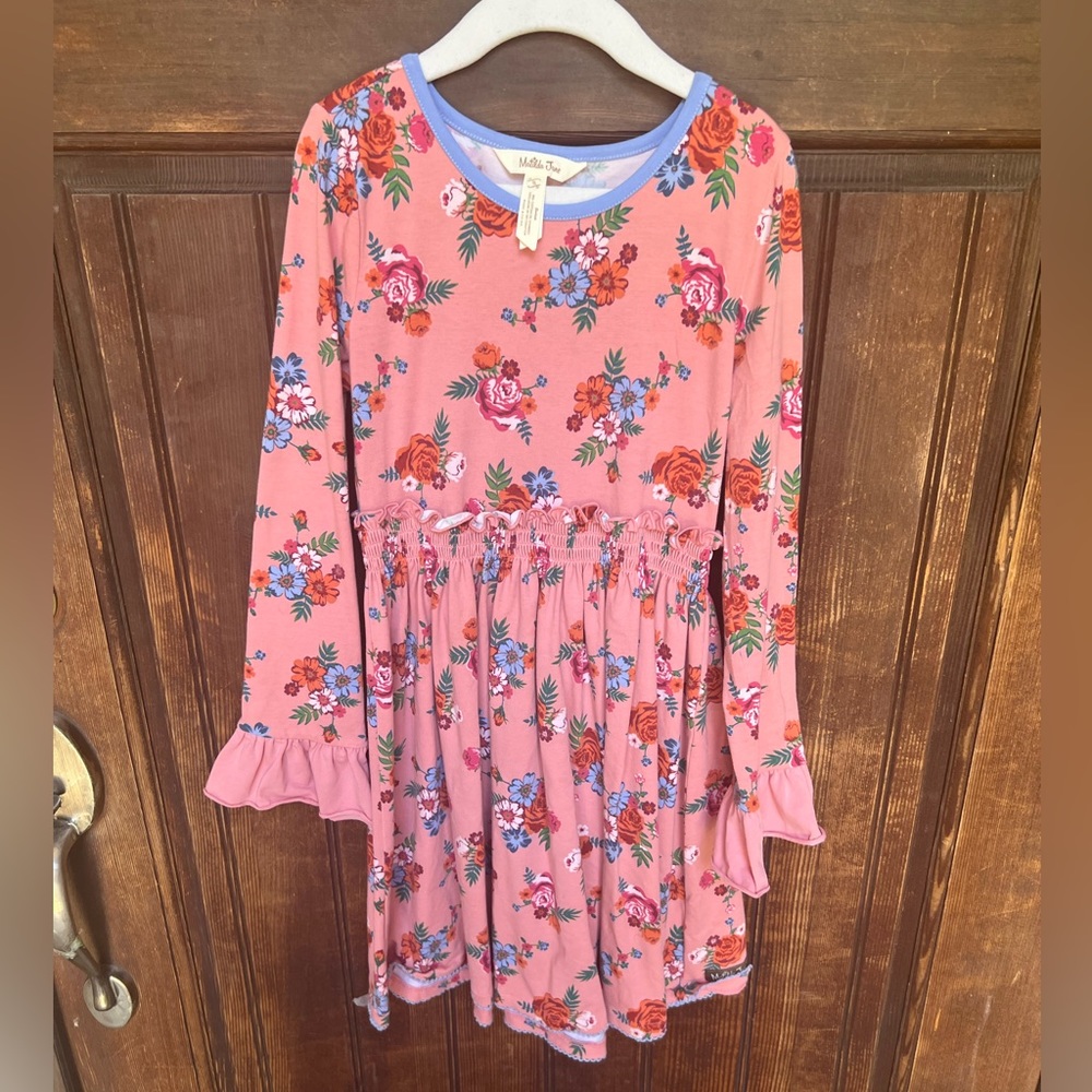Matilda Jane Girls Lots to Learn Dress, size 8, VEUC